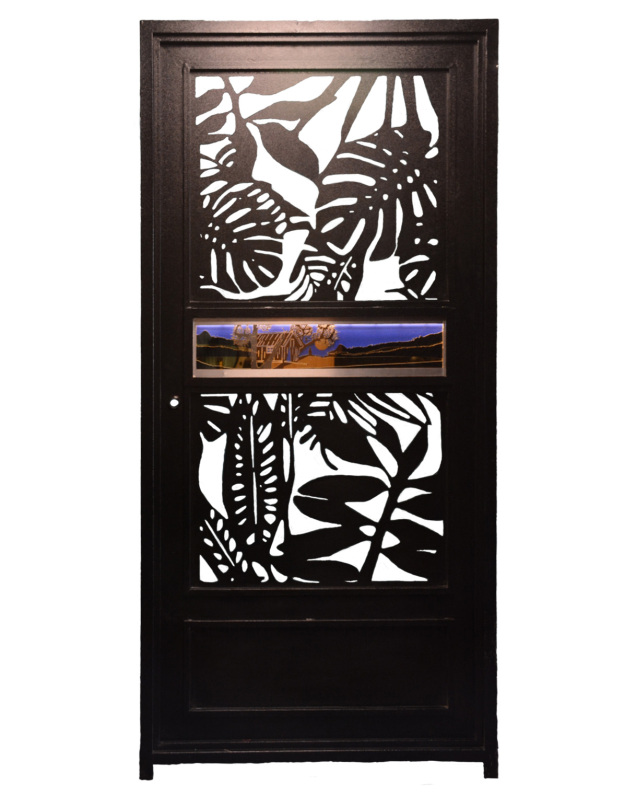 تایل نورانی استیل مستطیل